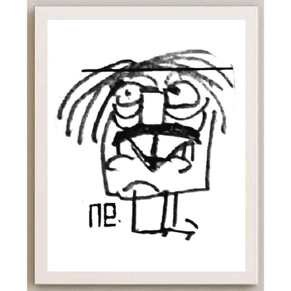 Nezih Danyal Tipler Kişiye Özel Sertifikalı Sınırlı Fine Art Karikatür Baskı NTP00244