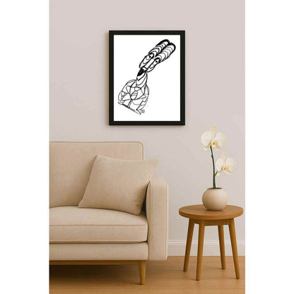 Nezih Danyal Tipler Kişiye Özel Sertifikalı Sınırlı Fine Art Karikatür Baskı NTP00260