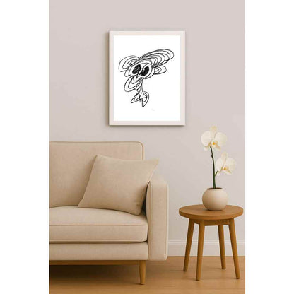 Nezih Danyal Tipler Kişiye Özel Sertifikalı Sınırlı Fine Art Karikatür Baskı NTP00261