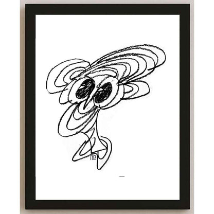 Nezih Danyal Tipler Kişiye Özel Sertifikalı Sınırlı Fine Art Karikatür Baskı NTP00261