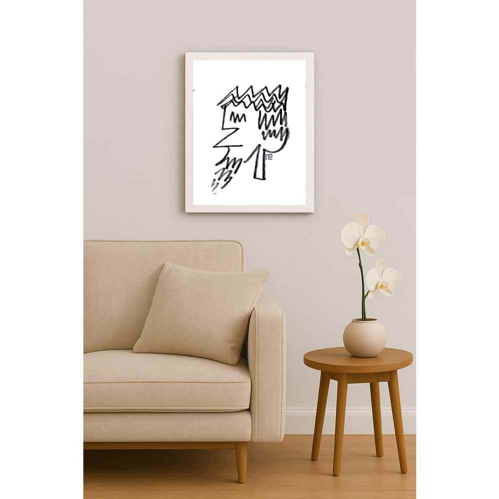 Nezih Danyal Tipler Kişiye Özel Sertifikalı Sınırlı Fine Art Karikatür Baskı NTP00263