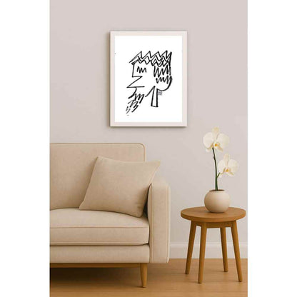 Nezih Danyal Tipler Kişiye Özel Sertifikalı Sınırlı Fine Art Karikatür Baskı NTP00263
