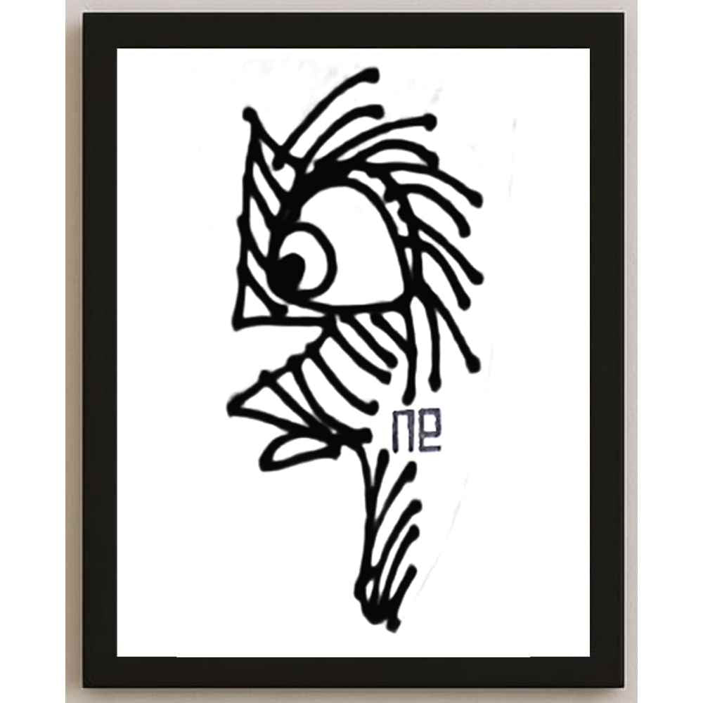 Nezih Danyal Tipler Kişiye Özel Sertifikalı Sınırlı Fine Art Karikatür Baskı NTP00269