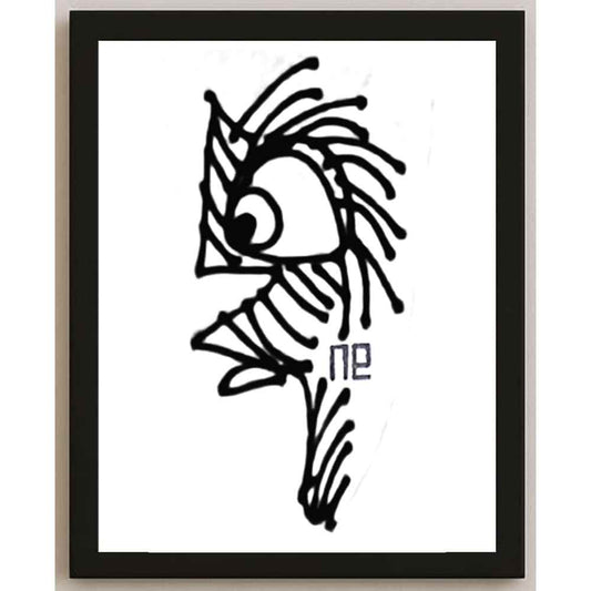 Nezih Danyal Tipler Kişiye Özel Sertifikalı Sınırlı Fine Art Karikatür Baskı NTP00269