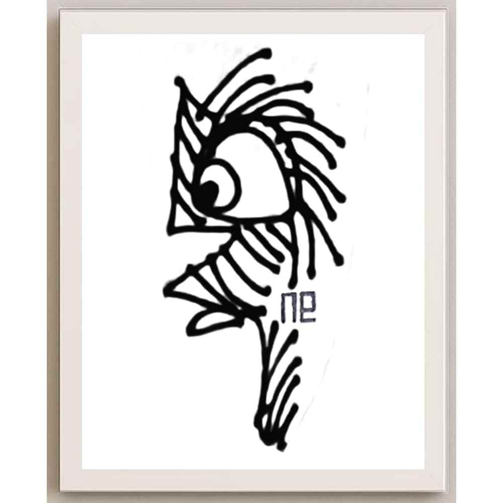 Nezih Danyal Tipler Kişiye Özel Sertifikalı Sınırlı Fine Art Karikatür Baskı NTP00269