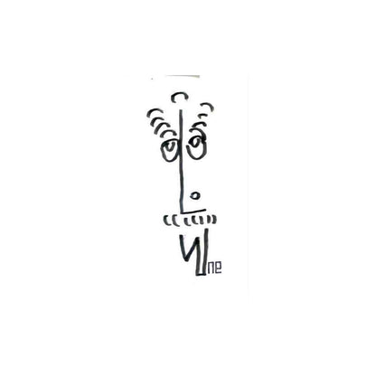 Nezih Danyal Tipler Kişiye Özel Sertifikalı Sınırlı Fine Art Karikatür Baskı NTP00284