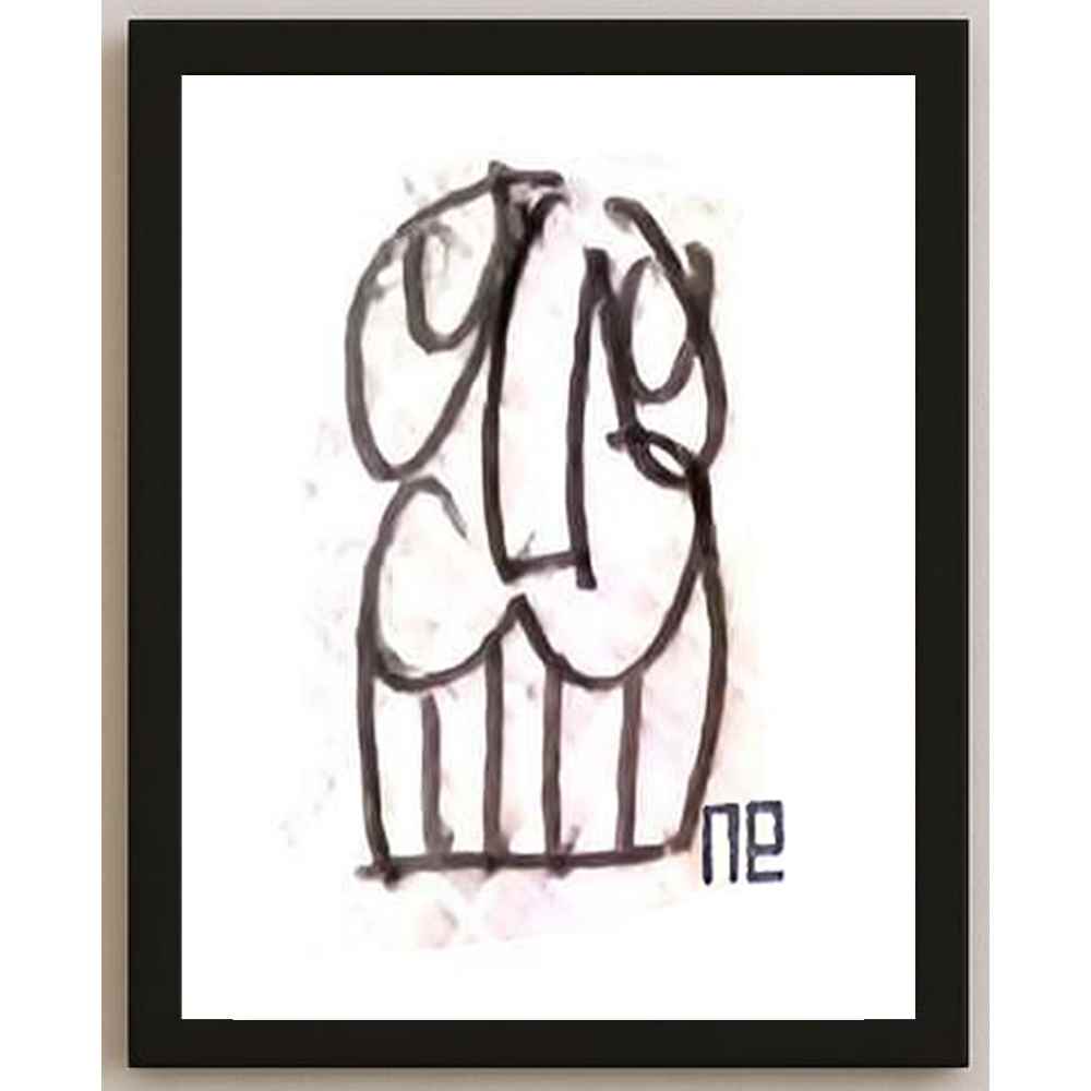 Nezih Danyal Tipler Kişiye Özel Sertifikalı Sınırlı Fine Art Karikatür Baskı NTP00294
