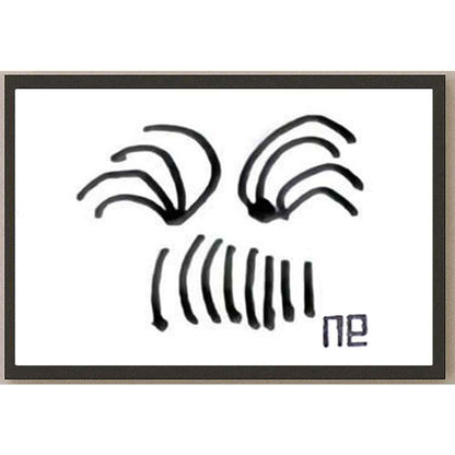 Nezih Danyal Tipler Kişiye Özel Sertifikalı Sınırlı Fine Art Karikatür Baskı NTP00296