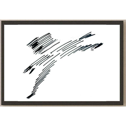 Nezih Danyal Tipler Kişiye Özel Sertifikalı Sınırlı Fine Art Karikatür Baskı NTP00311