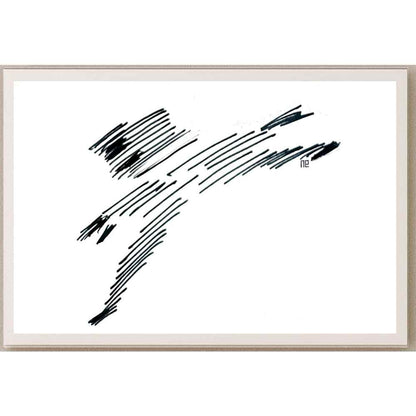 Nezih Danyal Tipler Kişiye Özel Sertifikalı Sınırlı Fine Art Karikatür Baskı NTP00311