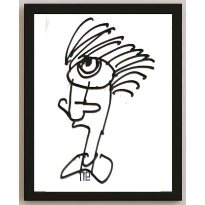 Nezih Danyal Tipler Kişiye Özel Sertifikalı Sınırlı Fine Art Karikatür Baskı NTP00318