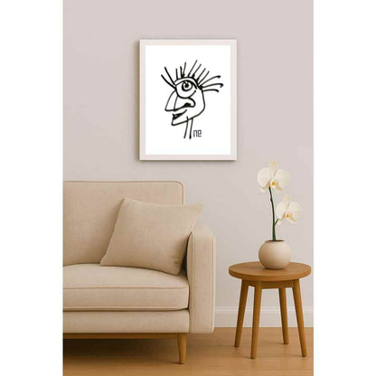 Nezih Danyal Tipler Kişiye Özel Sertifikalı Sınırlı Fine Art Karikatür Baskı NTP00327