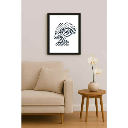 Nezih Danyal Tipler Kişiye Özel Sertifikalı Sınırlı Fine Art Karikatür Baskı NTP00329