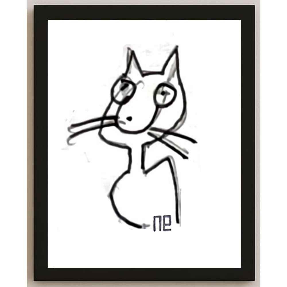 Nezih Danyal Tipler Kişiye Özel Sertifikalı Sınırlı Fine Art Karikatür Baskı NTP00333