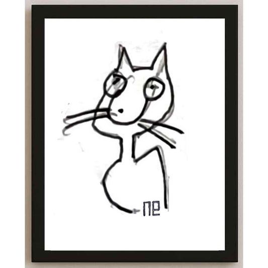 Nezih Danyal Tipler Kişiye Özel Sertifikalı Sınırlı Fine Art Karikatür Baskı NTP00333