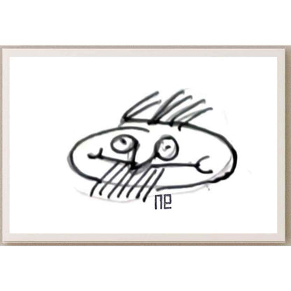 Nezih Danyal Tipler Kişiye Özel Sertifikalı Sınırlı Fine Art Karikatür Baskı NTP00345