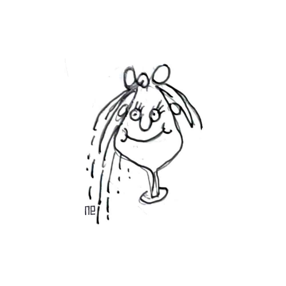 Nezih Danyal Tipler Kişiye Özel Sertifikalı Sınırlı Fine Art Karikatür Baskı NTP00348