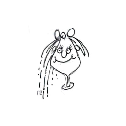 Nezih Danyal Tipler Kişiye Özel Sertifikalı Sınırlı Fine Art Karikatür Baskı NTP00348