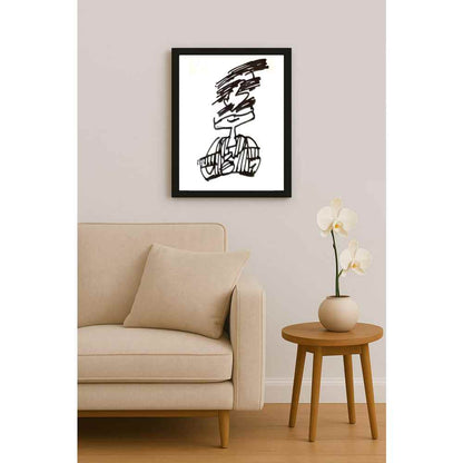 Nezih Danyal Tipler Kişiye Özel Sertifikalı Sınırlı Fine Art Karikatür Baskı NTP00350