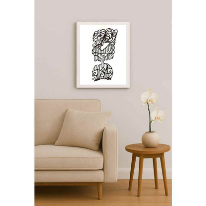 Nezih Danyal Tipler Kişiye Özel Sertifikalı Sınırlı Fine Art Karikatür Baskı NTP00351