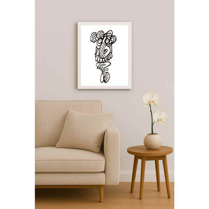 Nezih Danyal Tipler Kişiye Özel Sertifikalı Sınırlı Fine Art Karikatür Baskı NTP00361
