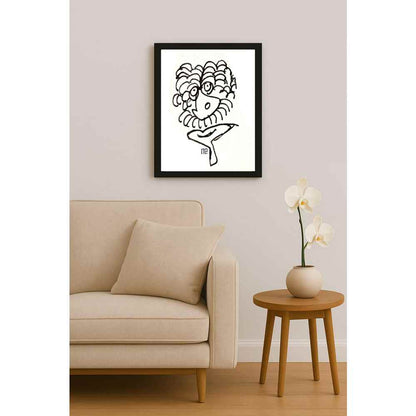Nezih Danyal Tipler Kişiye Özel Sertifikalı Sınırlı Fine Art Karikatür Baskı NTP00364