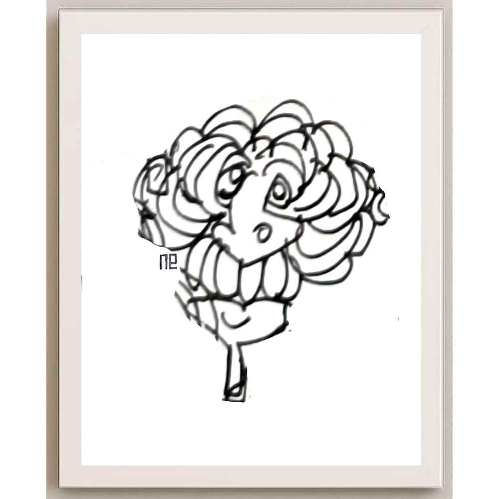 Nezih Danyal Tipler Kişiye Özel Sertifikalı Sınırlı Fine Art Karikatür Baskı NTP00371