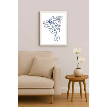 Nezih Danyal Tipler Kişiye Özel Sertifikalı Sınırlı Fine Art Karikatür Baskı NTP00381