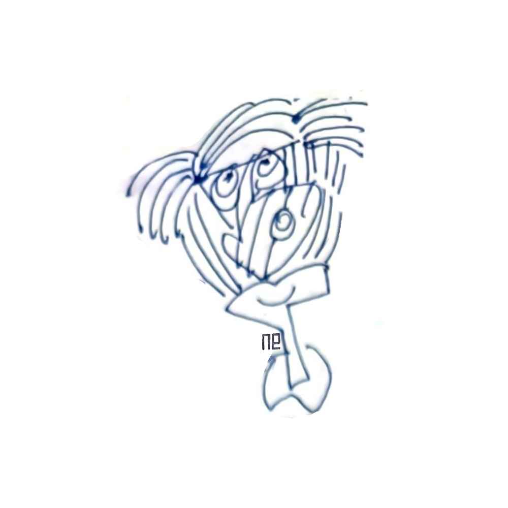 Nezih Danyal Tipler Kişiye Özel Sertifikalı Sınırlı Fine Art Karikatür Baskı NTP00381