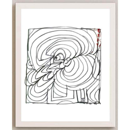 Nezih Danyal Tipler Kişiye Özel Sertifikalı Sınırlı Fine Art Karikatür Baskı NTP00390