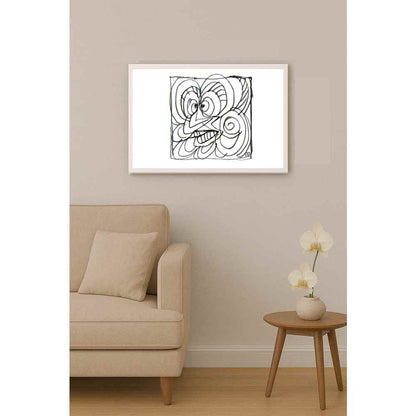 Nezih Danyal Tipler Kişiye Özel Sertifikalı Sınırlı Fine Art Karikatür Baskı NTP00391