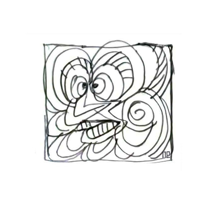 Nezih Danyal Tipler Kişiye Özel Sertifikalı Sınırlı Fine Art Karikatür Baskı NTP00391
