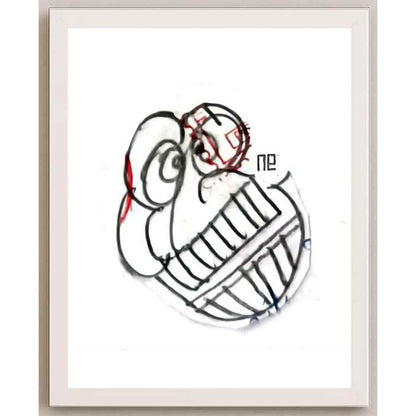 Nezih Danyal Tipler Kişiye Özel Sertifikalı Sınırlı Fine Art Karikatür Baskı NTP00396