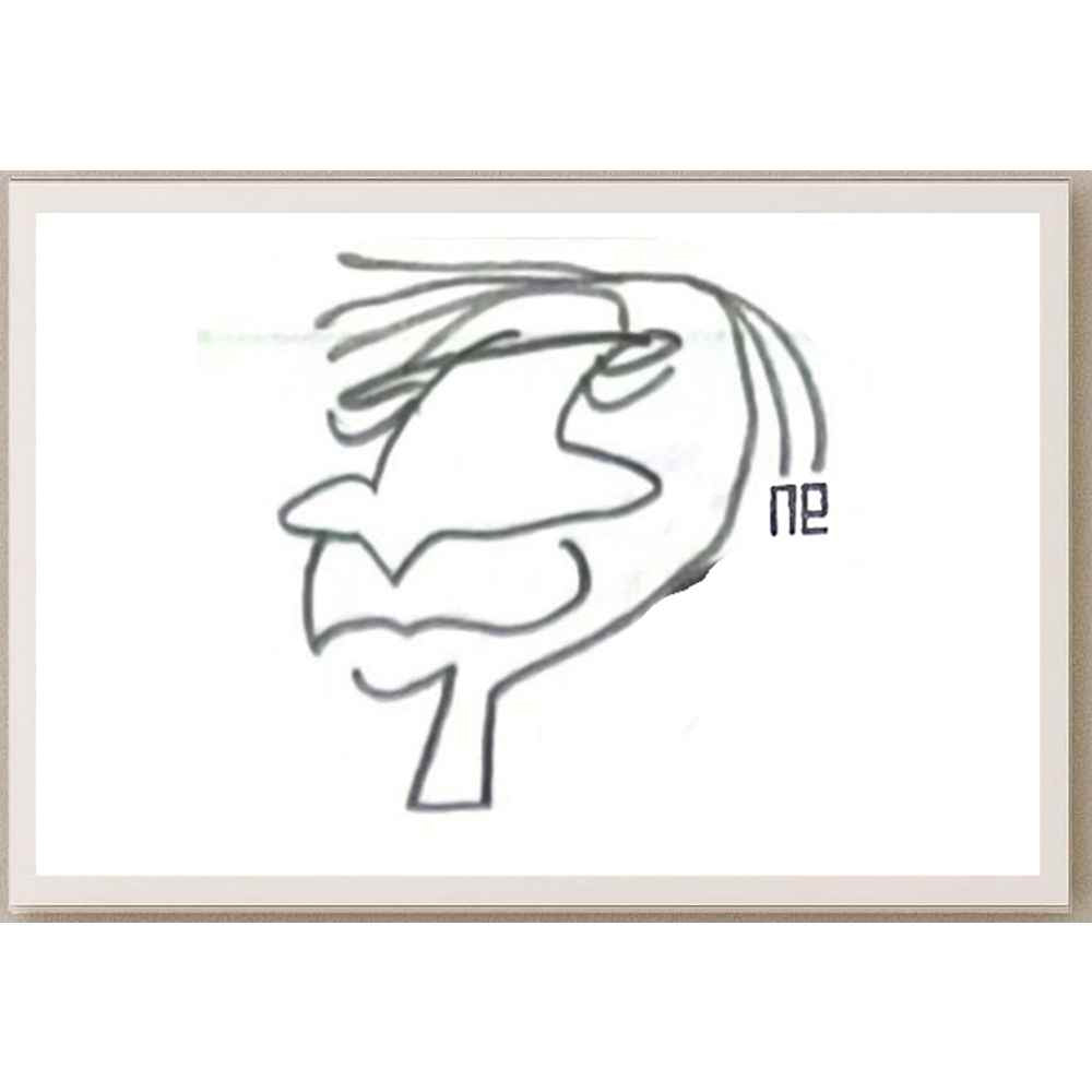Nezih Danyal Tipler Kişiye Özel Sertifikalı Sınırlı Fine Art Karikatür Baskı NTP00404