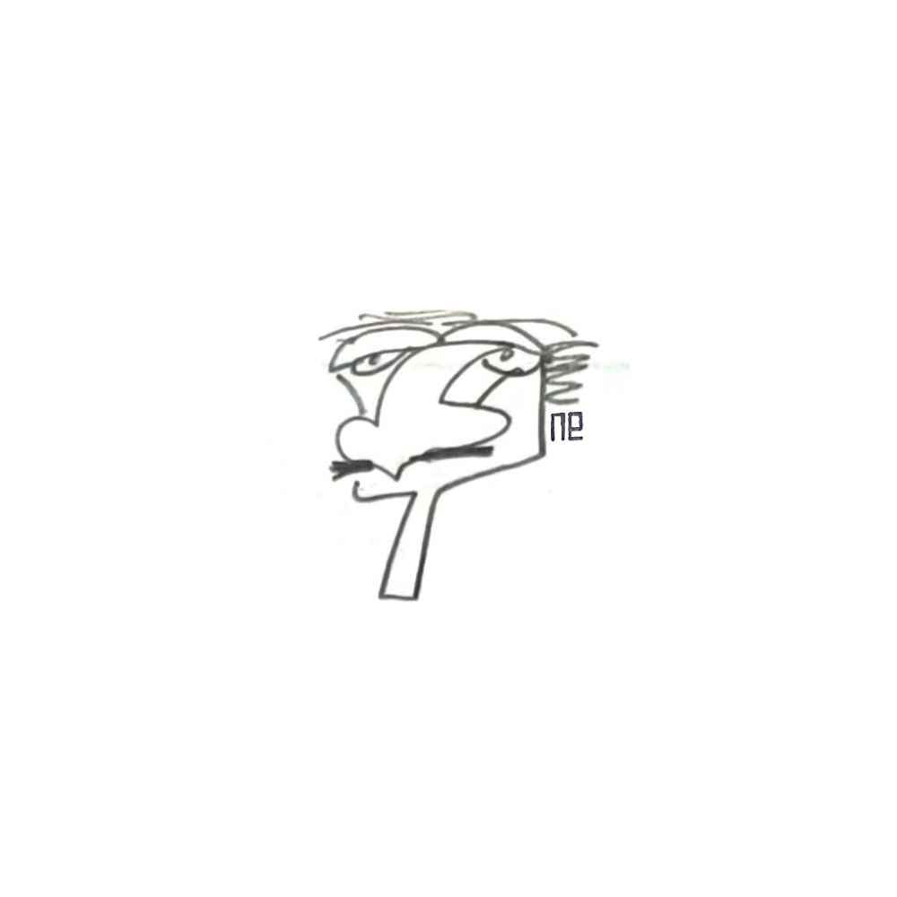Nezih Danyal Tipler Kişiye Özel Sertifikalı Sınırlı Fine Art Karikatür Baskı NTP00406