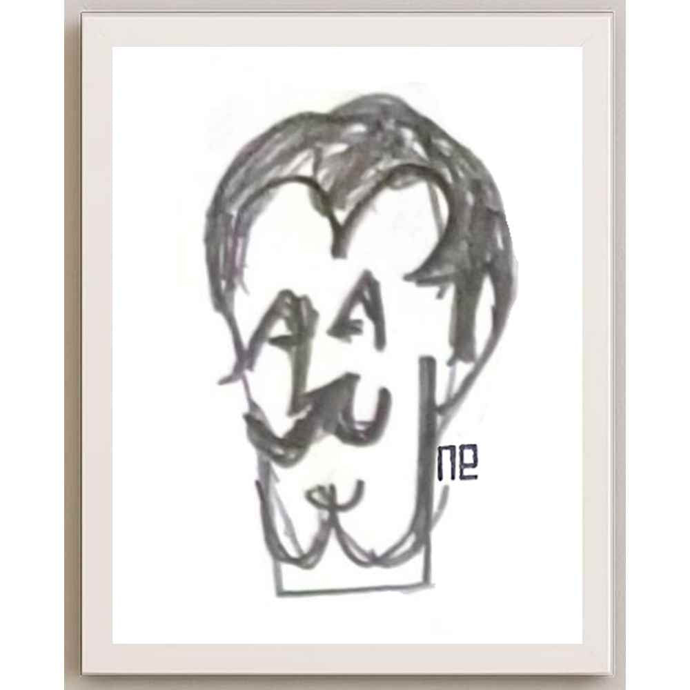 Nezih Danyal Tipler Kişiye Özel Sertifikalı Sınırlı Fine Art Karikatür Baskı NTP00408