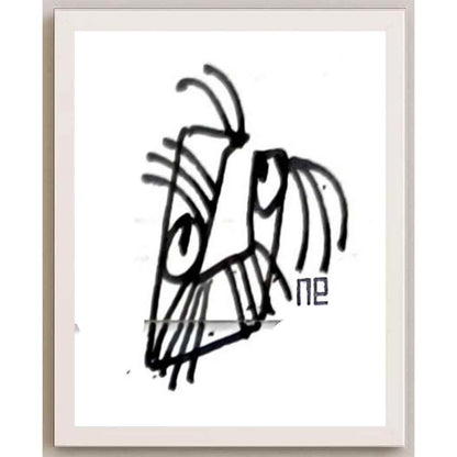 Nezih Danyal Tipler Kişiye Özel Sertifikalı Sınırlı Fine Art Karikatür Baskı NTP00415