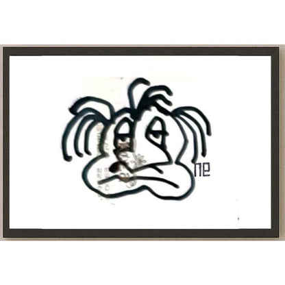 Nezih Danyal Tipler Kişiye Özel Sertifikalı Sınırlı Fine Art Karikatür Baskı NTP00417