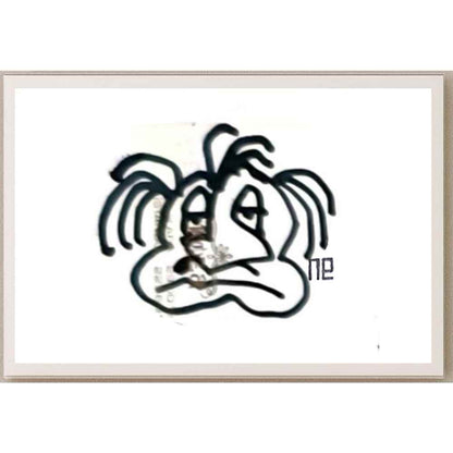 Nezih Danyal Tipler Kişiye Özel Sertifikalı Sınırlı Fine Art Karikatür Baskı NTP00417