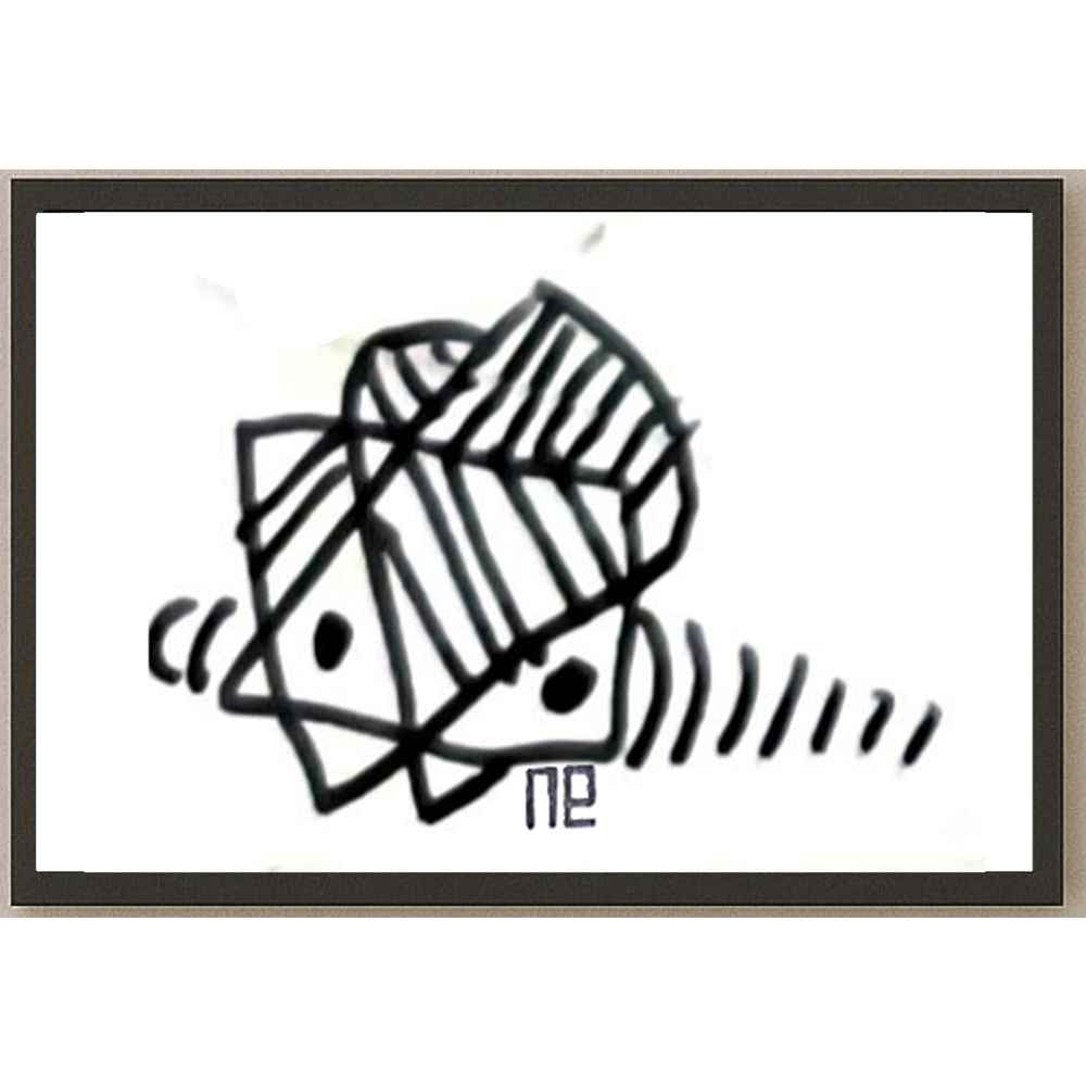 Nezih Danyal Tipler Kişiye Özel Sertifikalı Sınırlı Fine Art Karikatür Baskı NTP00432