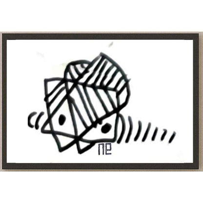 Nezih Danyal Tipler Kişiye Özel Sertifikalı Sınırlı Fine Art Karikatür Baskı NTP00432