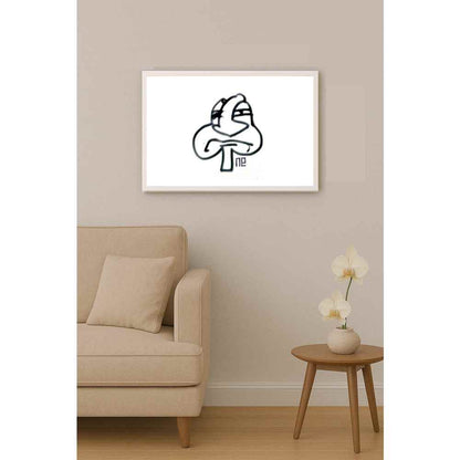 Nezih Danyal Tipler Kişiye Özel Sertifikalı Sınırlı Fine Art Karikatür Baskı NTP00434