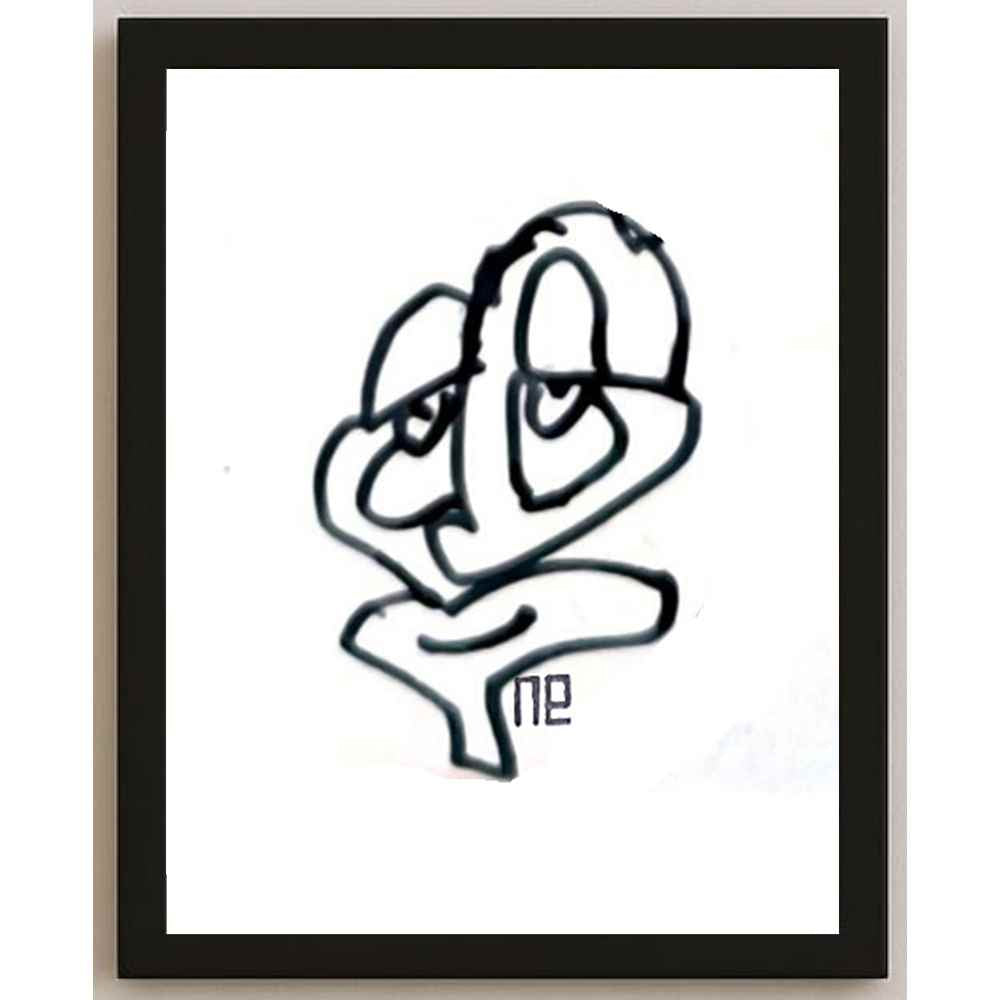 Nezih Danyal Tipler Kişiye Özel Sertifikalı Sınırlı Fine Art Karikatür Baskı NTP00437