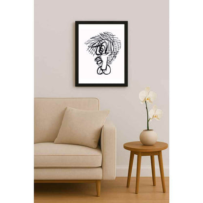 Nezih Danyal Tipler Kişiye Özel Sertifikalı Sınırlı Fine Art Karikatür Baskı NTP00440