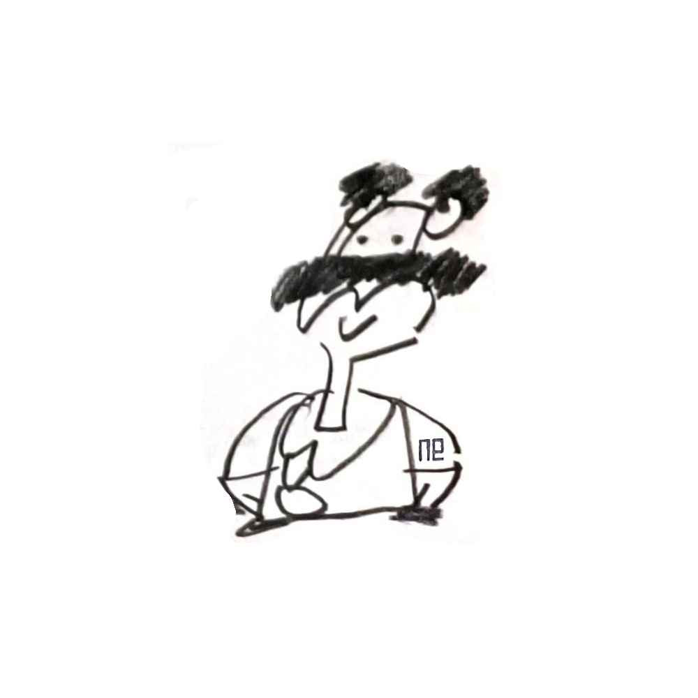 Nezih Danyal Tipler Kişiye Özel Sertifikalı Sınırlı Fine Art Karikatür Baskı NTP00445