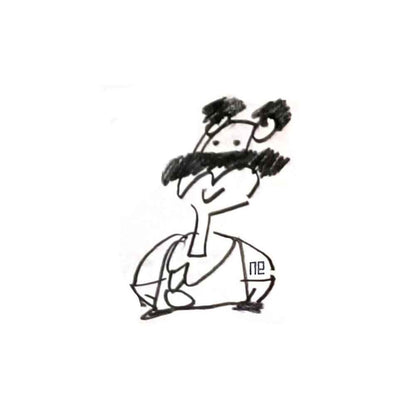 Nezih Danyal Tipler Kişiye Özel Sertifikalı Sınırlı Fine Art Karikatür Baskı NTP00445