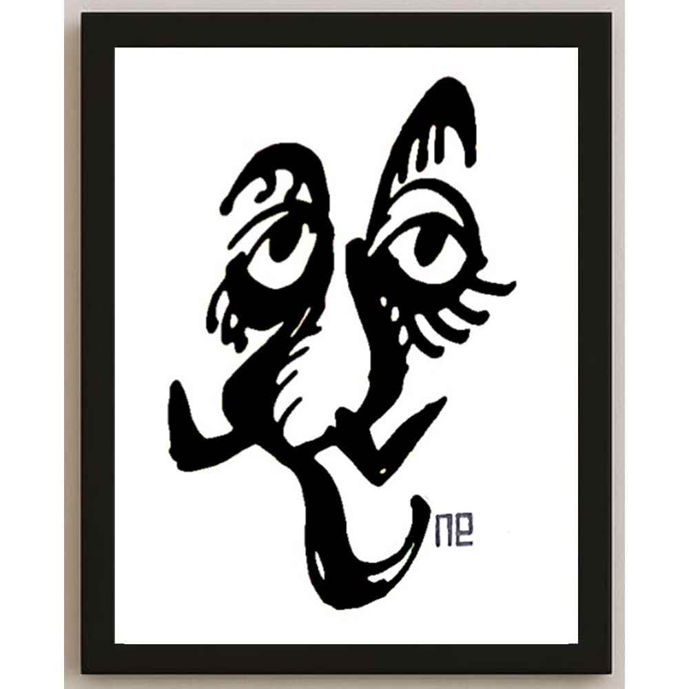 Nezih Danyal Tipler Kişiye Özel Sertifikalı Sınırlı Fine Art Karikatür Baskı NTP00448