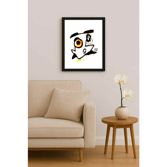 Nezih Danyal Tipler Kişiye Özel Sertifikalı Sınırlı Fine Art Karikatür Baskı NTP00459