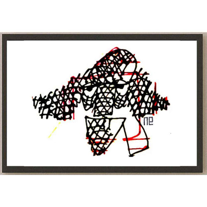 Nezih Danyal Tipler Kişiye Özel Sertifikalı Sınırlı Fine Art Karikatür Baskı NTP00467