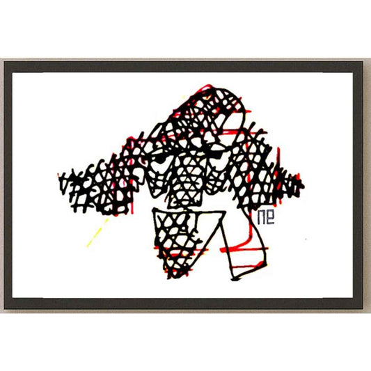 Nezih Danyal Tipler Kişiye Özel Sertifikalı Sınırlı Fine Art Karikatür Baskı NTP00467